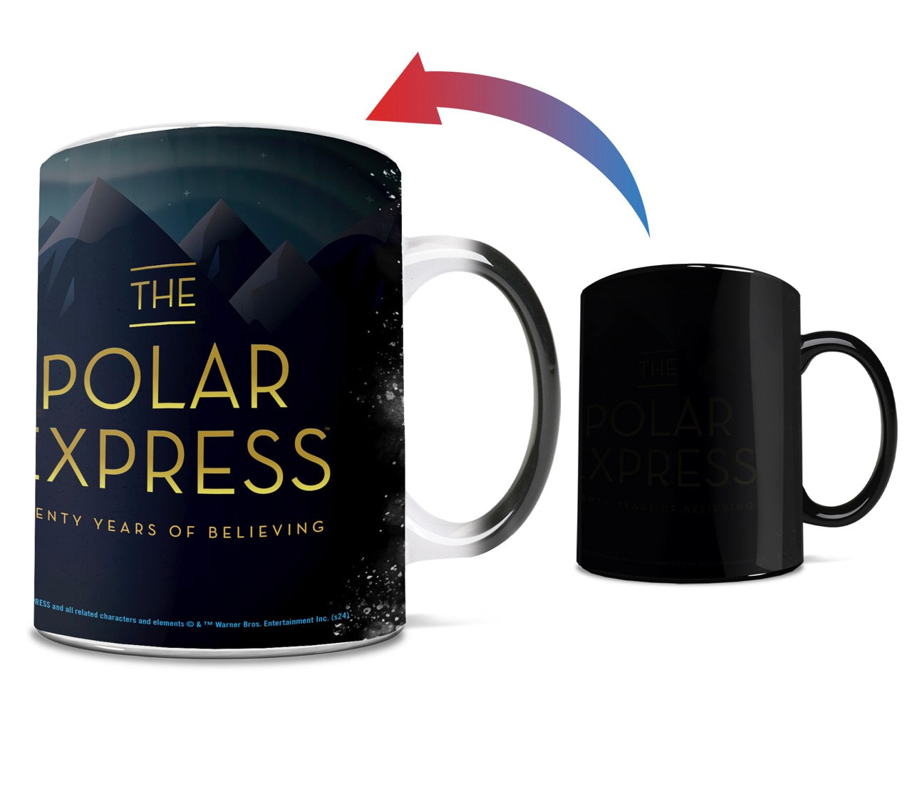 Polar Express (20th Anniversary) Morphing Mugs® Heat-Sensitive Mug MMUG1679